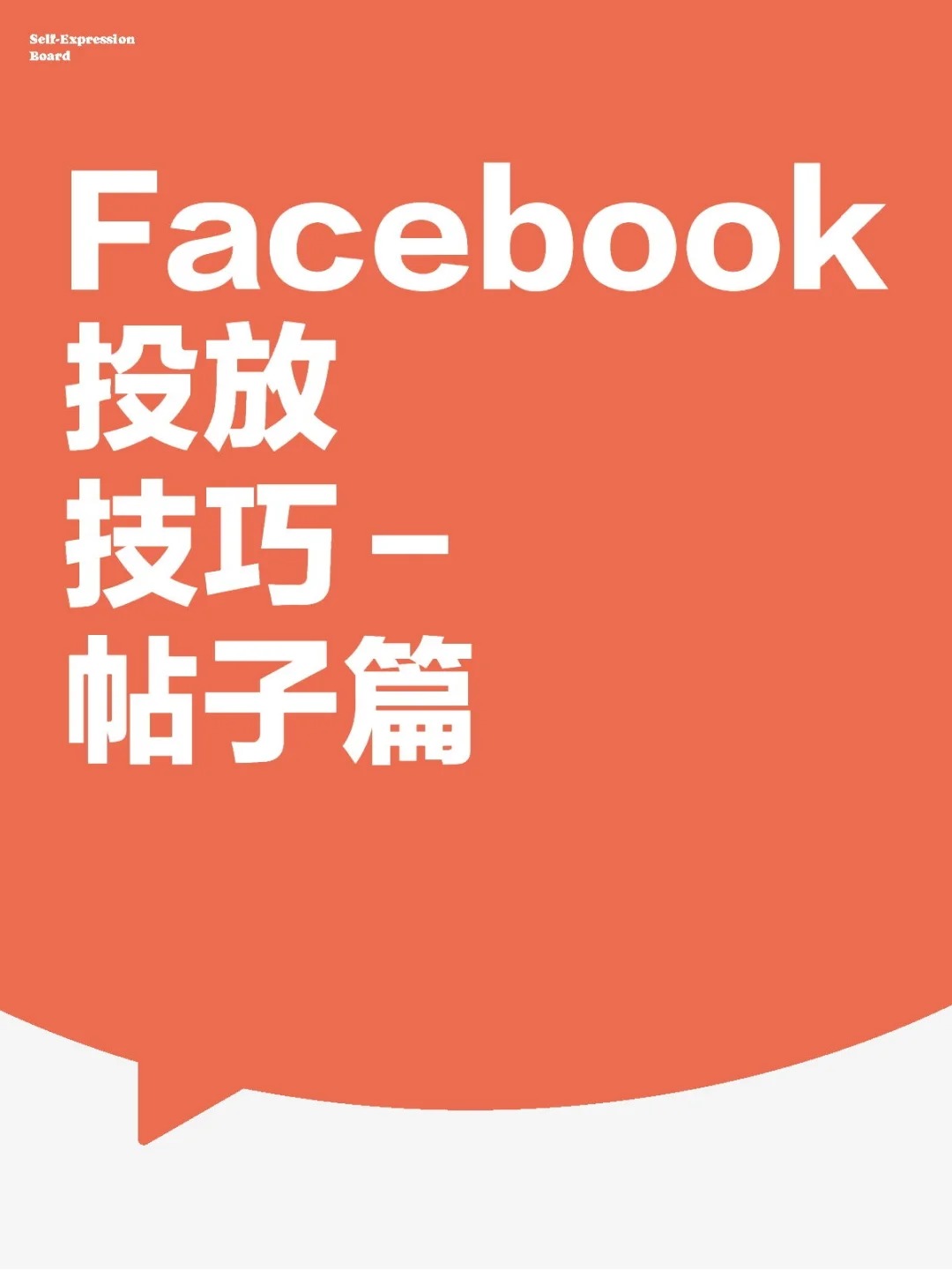 Facebook投放技巧 – 靓仔不语,只是低头码字 | 思客SEM