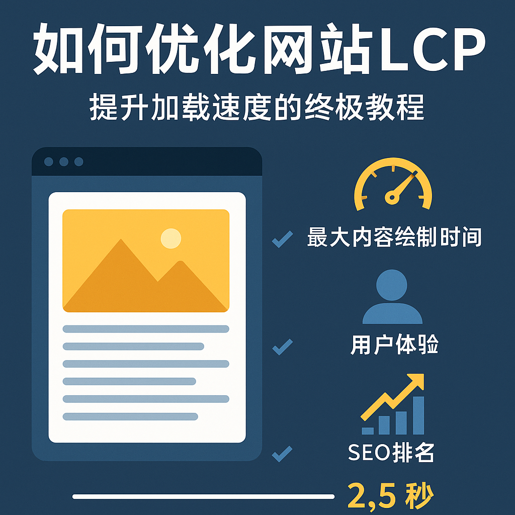 如何优化网站LCP 如何优化网站LCP