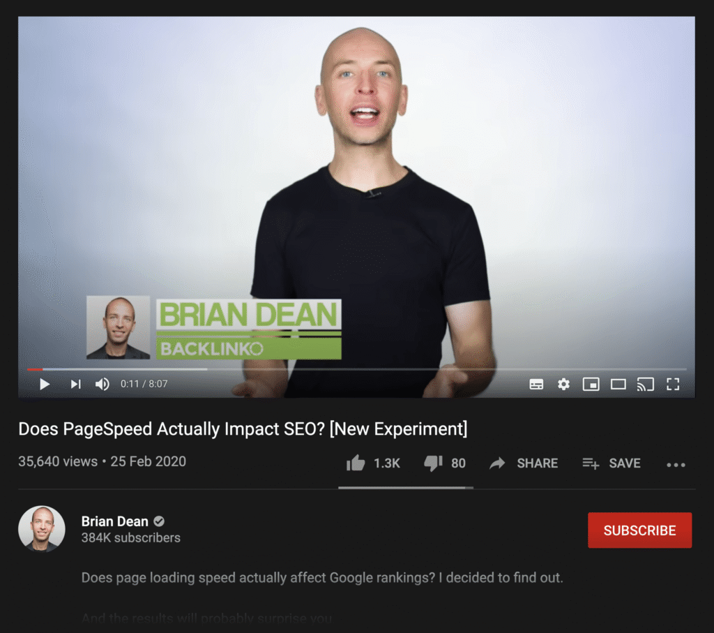 Brian Dean influence Brian Dean influence